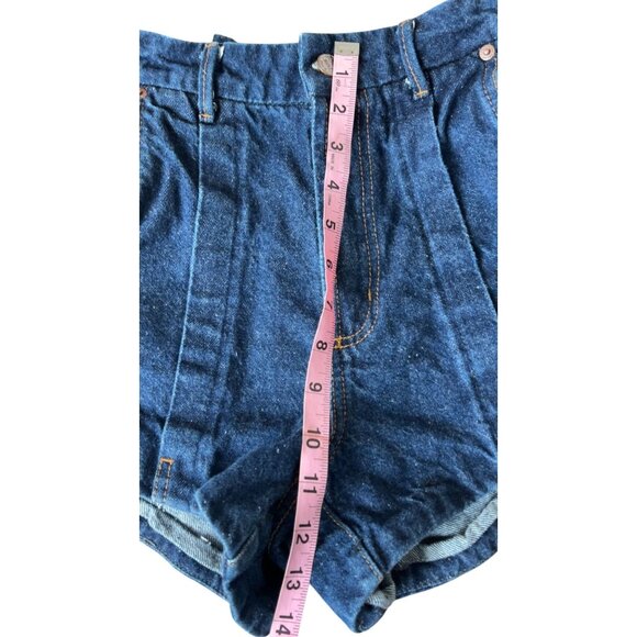 FARM RIO blue jean shorts size 34 or US 0-2 - Picture 3 of 7
